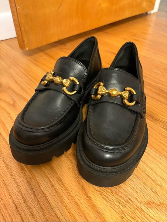 ASOS Shoes - ASOS DESIGN Milan chunky chain detail loafers in black